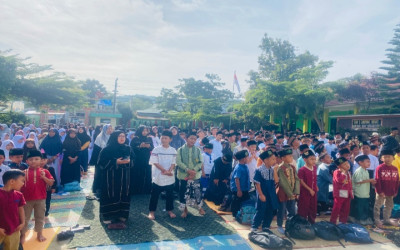 Peringatan Isra Mi'raj MIN 2 Lambar: Momentum Memperkuat Komitmen Shalat Lima Waktu