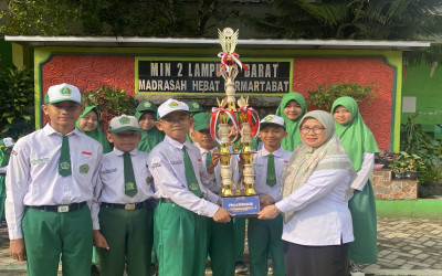 MIN 2 Lampung Barat Kembali Pertahankan Juara Umum dalam Outdoor Game Penggalang Pramuka (OGPP) X Tahun 2026