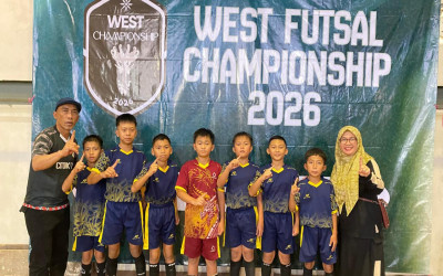 MIN 2 Lampung Barat Raih Juara I West Futsal Championship 2026