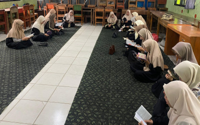 MIN 2 Lampung Barat Sukseskan Gerakan 1.000 X Khataman Al-Quran